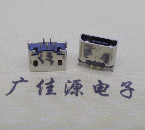 奉贤micro usb 5p母座 立插直口 高度6.0mm尺寸