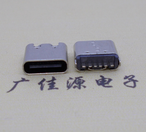 奉贤立式插板usb type-c6p母座