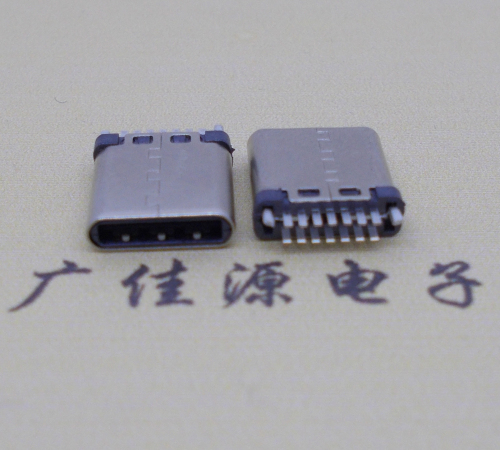 奉贤type-c14p公头铆合有地线接口厚2.7mm