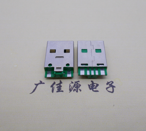 奉贤usb5a公头.5p焊线带ic.大电流oppo闪充