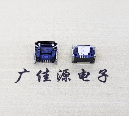 奉贤MICRO USB5pin加高母座 垫高1.55/2.5/3.04/4.45尺寸接口